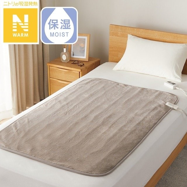 ニトリ　洗える電気敷き毛布（Nウォーム NT-40 A2416）
