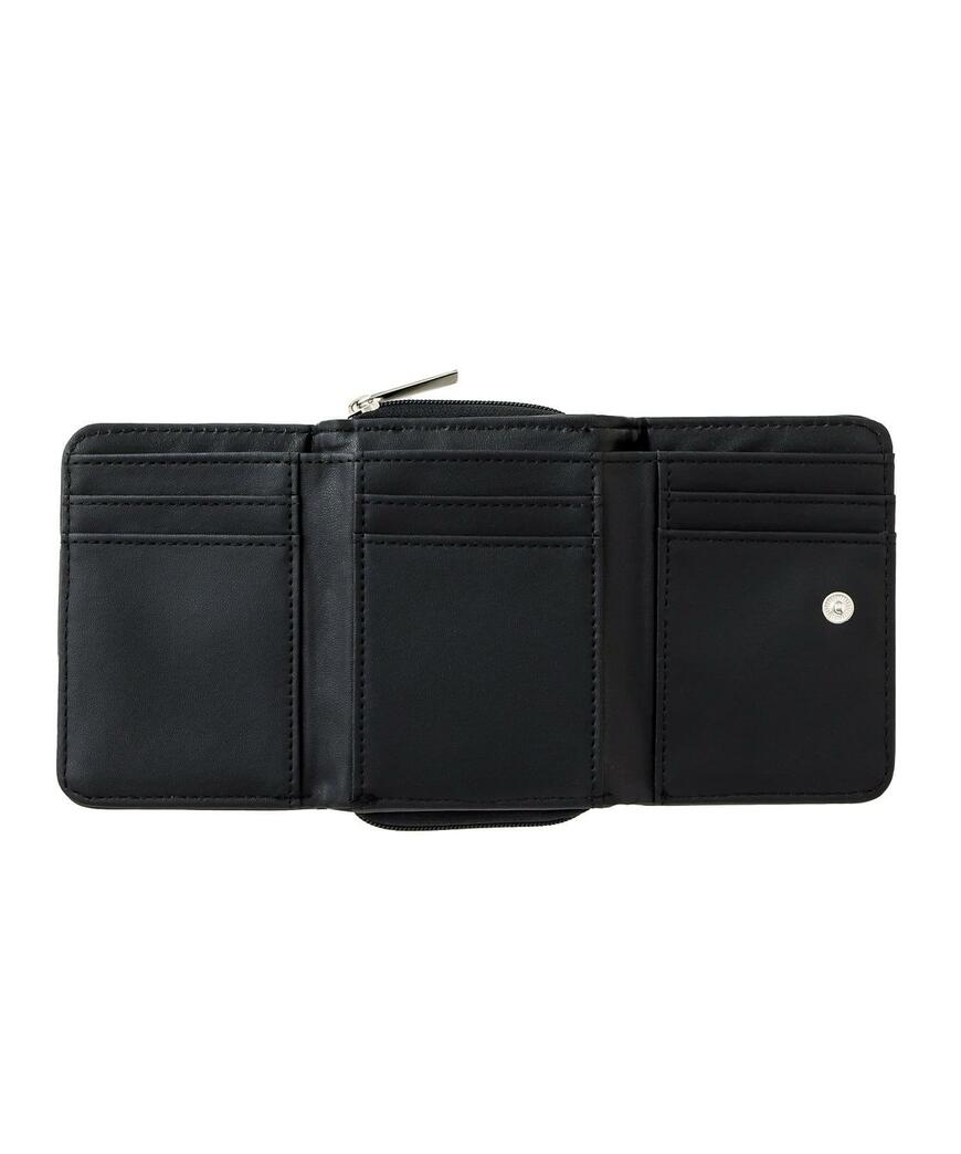 3COINS、メタルプレート付きミニウォレット画像