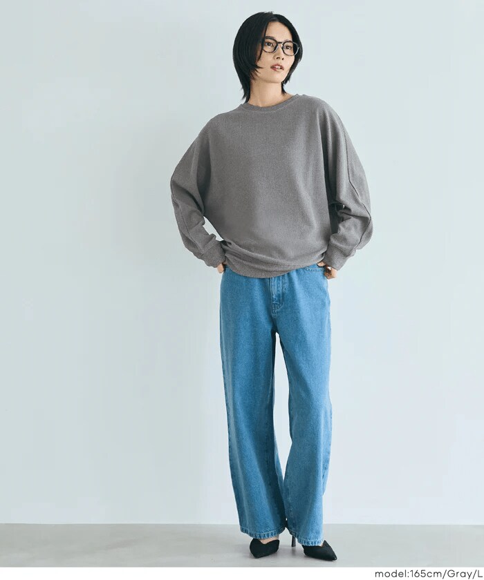 エンボスドルマントップス レディース