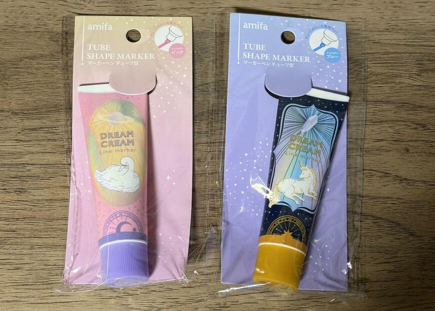 セリア、マーカーペン チューブ型 Fantasyの画像