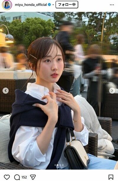本田望結のInstagram投稿