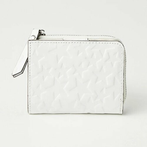 AROMA イタリアンレザースター ミニ2つ折りファスナー札入れ