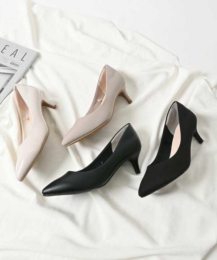 ハニーズ公式 ヒロインポインテッドパンプス