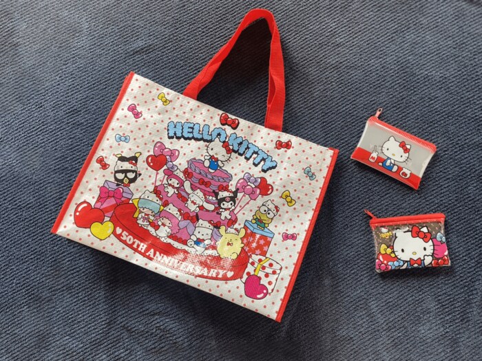 サンリオグッズ3点全体