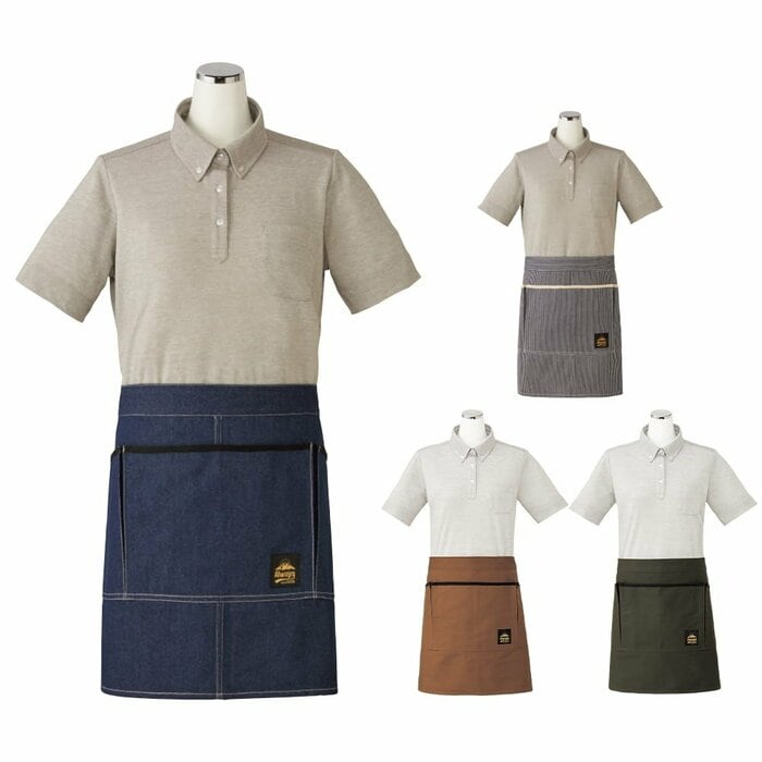 細かな作業の効率を上げてくれる「アウトドア腰下エプロン」