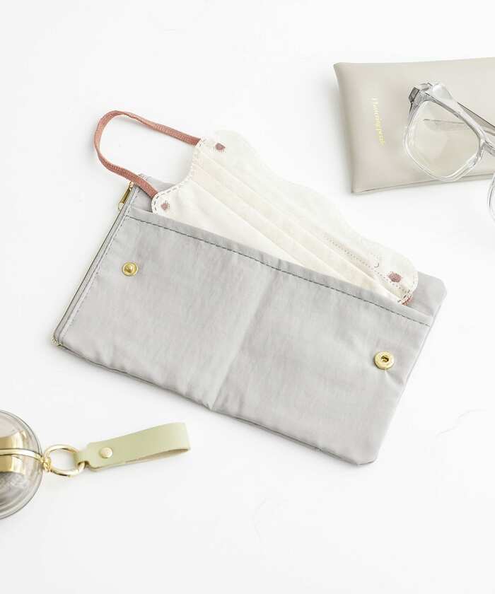 ポケットティッシュ&マスクケース