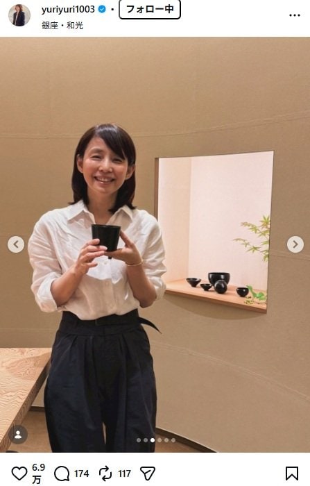 出所：石田ゆり子のInstagram（＠yuriyuri1003） 参照日：2026年5月11日