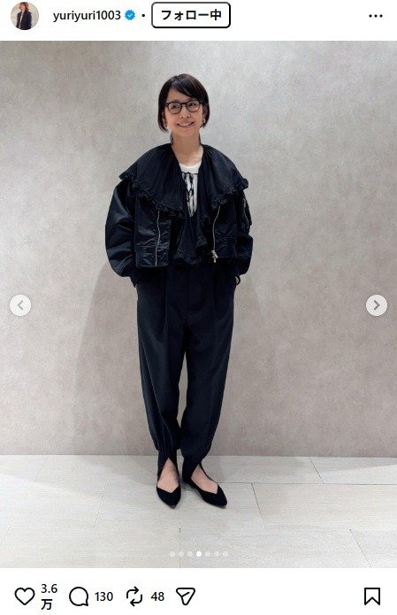 出所：石田ゆり子のInstagram（＠yuriyuri1003） 参照日：2026年2月4日