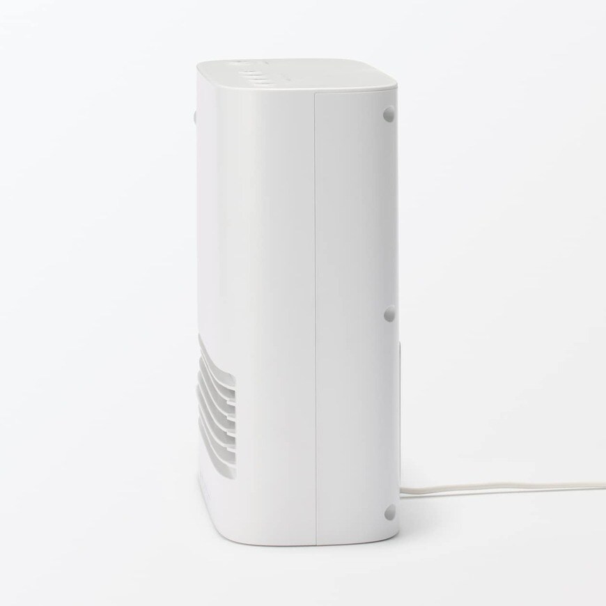 出所：無印良品公式　温風がすぐに出る　セラミックファンヒーター