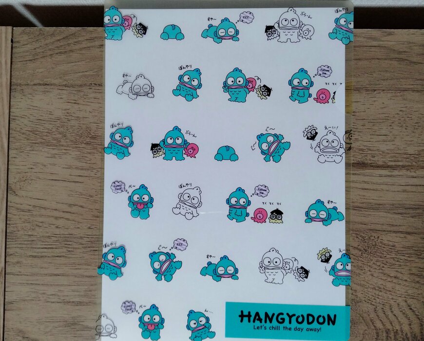 筆者撮影（セリア、A4クリアファイル H/G ポップ）