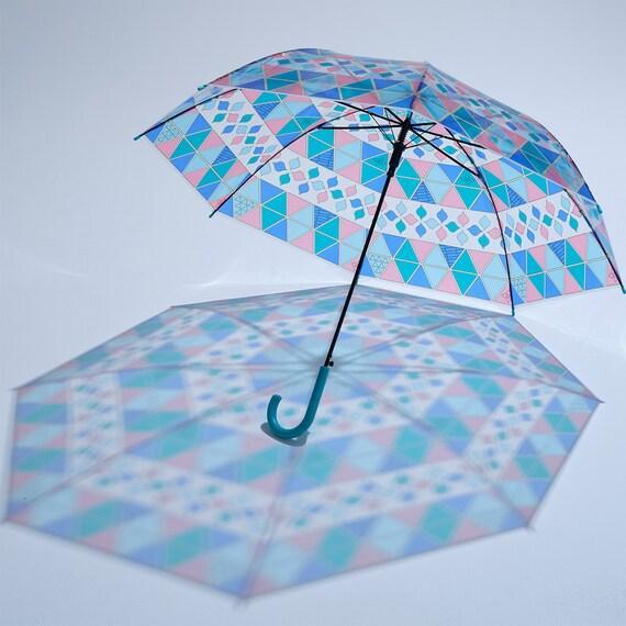 出所：ニトリ公式通販ニトリネット ビニール傘(60cm アーガイル柄)