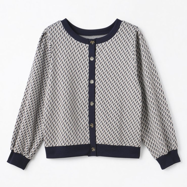 出所：しまむら公式オンラインストア レディース　ジャカードカーディガン（TERA）