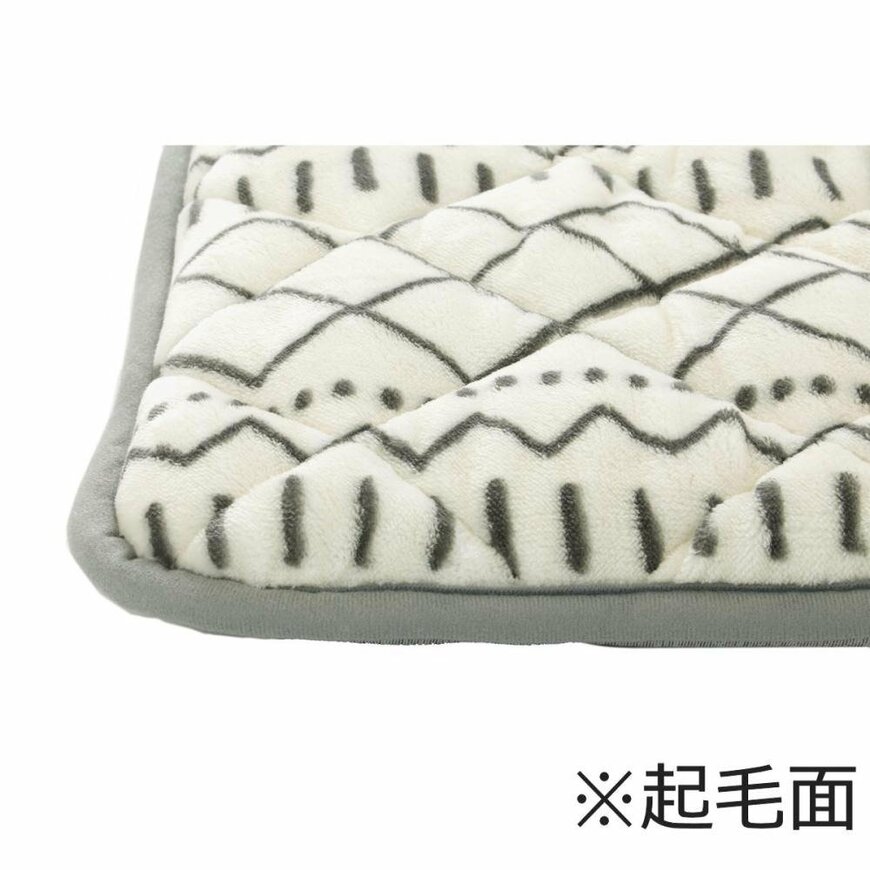 出所：コメリ　アテーナライフ　リバーシブル長座布団　エブリ　65×115cm