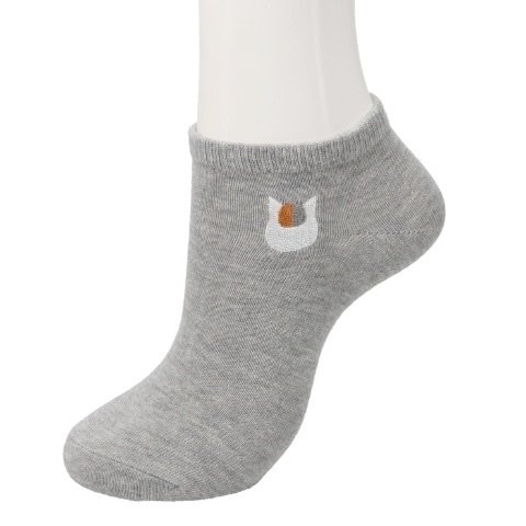 しまむら公式　レディース　スニーカーインソックス 刺繍付き（夏目友人帳）