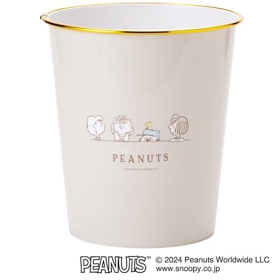 ニトリ公式 ダストボックス(スヌーピー モカ)