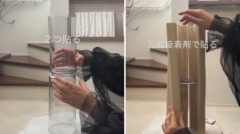 ダイソーの商品を使ったDIY