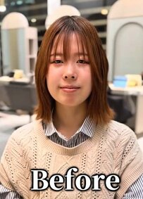 【就活】に向けてイメチェンしたい女性　丸い感じのショートで可愛らしく大変身！