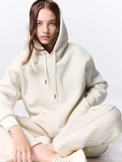 ヘビーウェイトスウェットオーバーサイズパーカ(セットアップ可能)