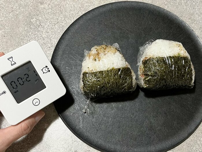 おにぎり器を使ったほうが時短になる！