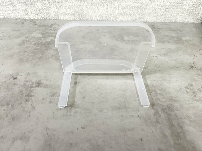 フタは180度開くのでガバっと開閉できる