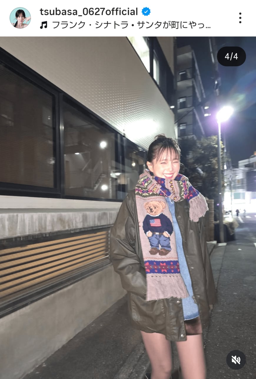 出所：本田翼のInstagram（＠tsubasa_0627official）参照日：2025年12月9日