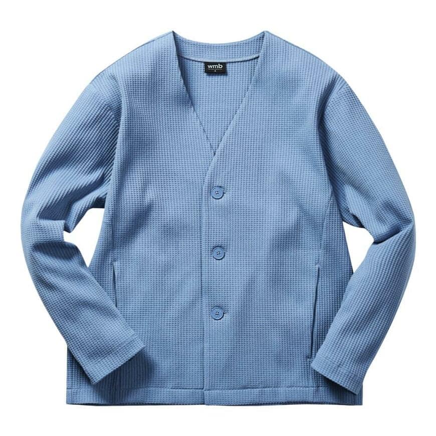 出所：ワークマン公式オンラインストア ふんわりワッフルカーディガン