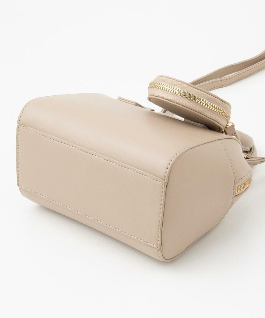 ハニーズ、ポーチ付ボストンバッグ画像