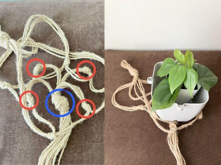 セリア「ハンギングネット」