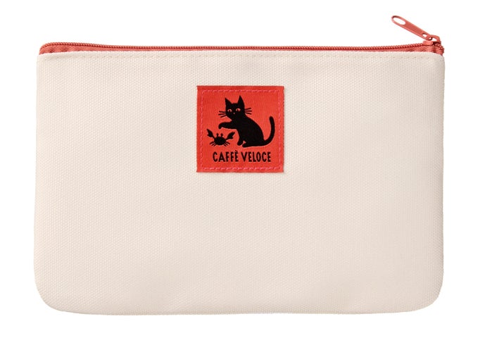 C-United株式会社公式　カフェ・ベローチェ　黒ねこサマーバッグ 2024　サコッシュポーチ