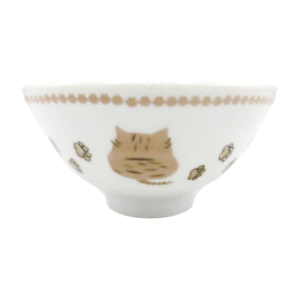 出所：ワッツオンラインショップ【公式】　ブチャネコ 中平飯碗 茶椀 お茶わん