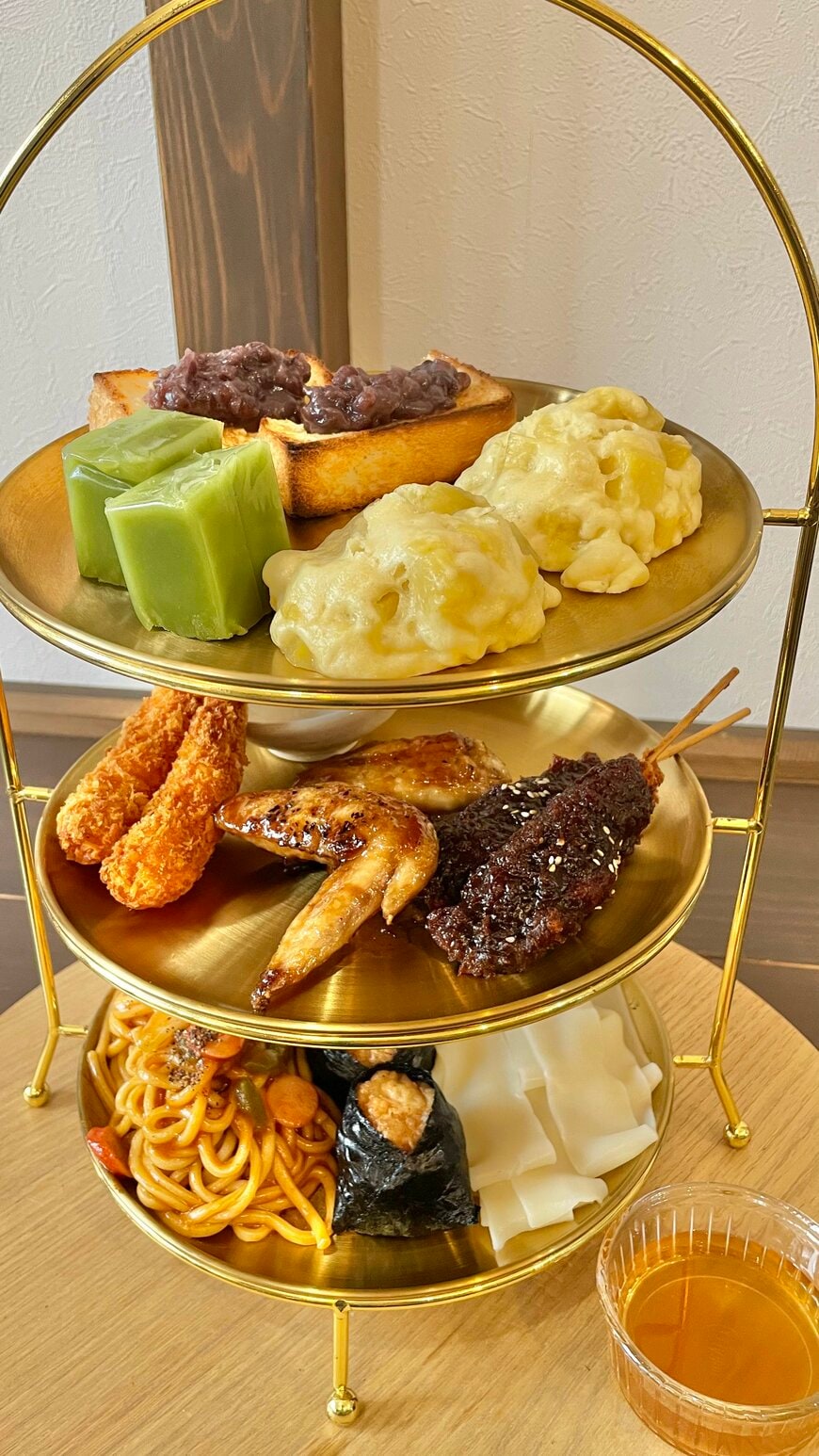 名古屋めしのアフタヌーンティー