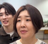 髪の毛の扱いに悩んでいる女性が変身…前髪を作ったおしゃれな「ショートヘア」に大変身！