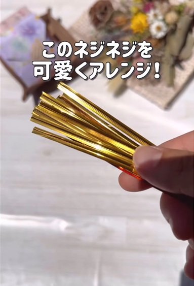 変身前の余りがちなビニールタイ