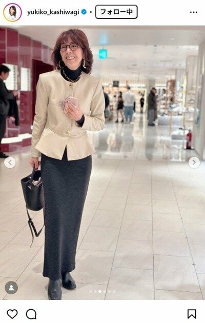 柏木由紀子のInstagram投稿