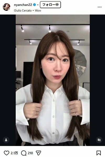 小嶋陽菜のInstagram投稿