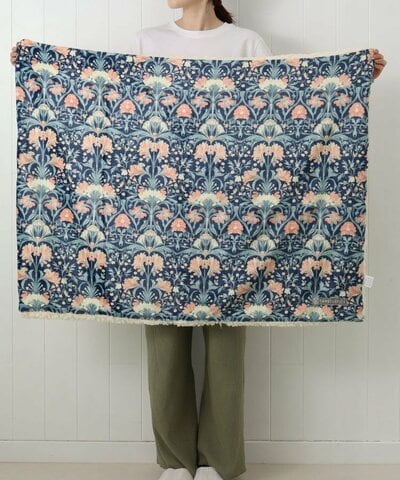 Bleu Bleuet、モリス柄ブランケット商品画像