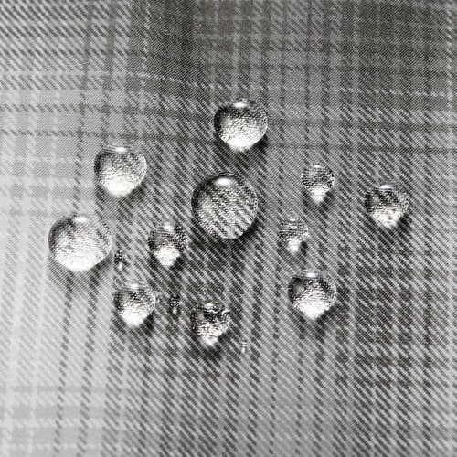 レディース撥水シアーチェックギャザーシャツ