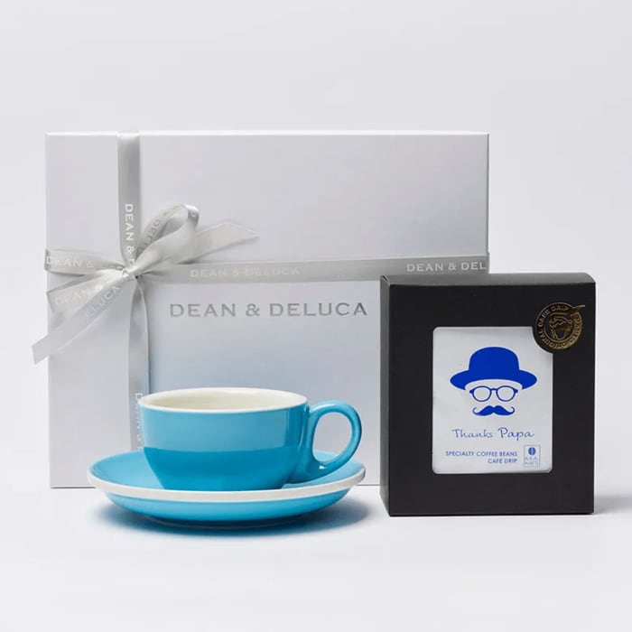 父の日ブレンドとマグ&ソーサーギフト