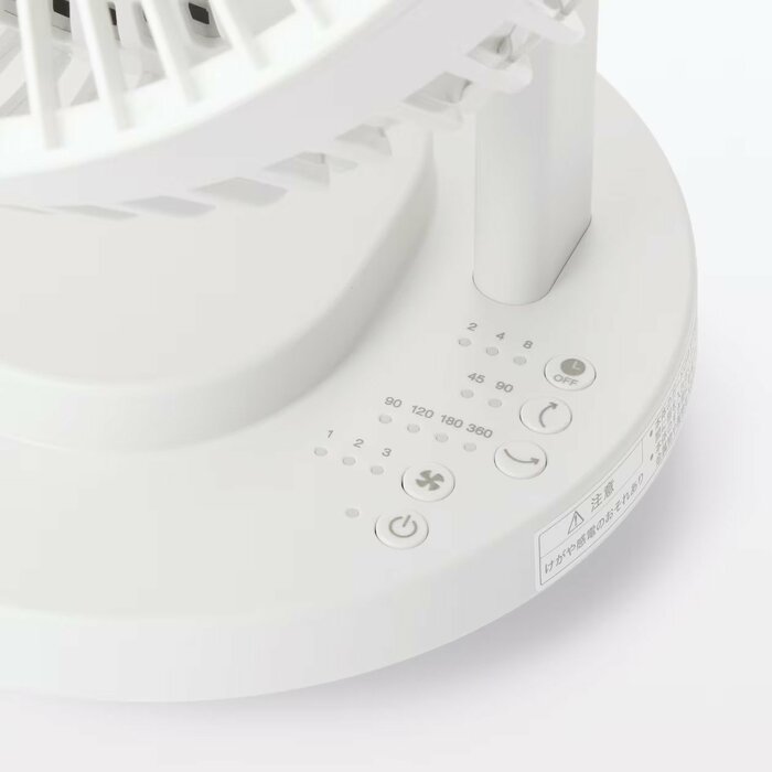 360度首振り機能付きサーキュレーター6畳