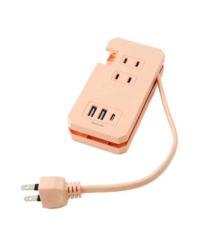 複数のデバイスを同時に充電できるコンセントタップ