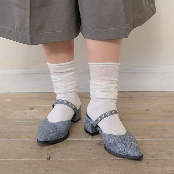 出所：しまむら公式　レディース　クルーソックス（taiyou）