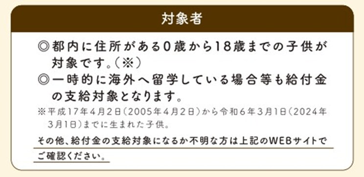 出所：東京都福祉局「018サポート・チラシ」