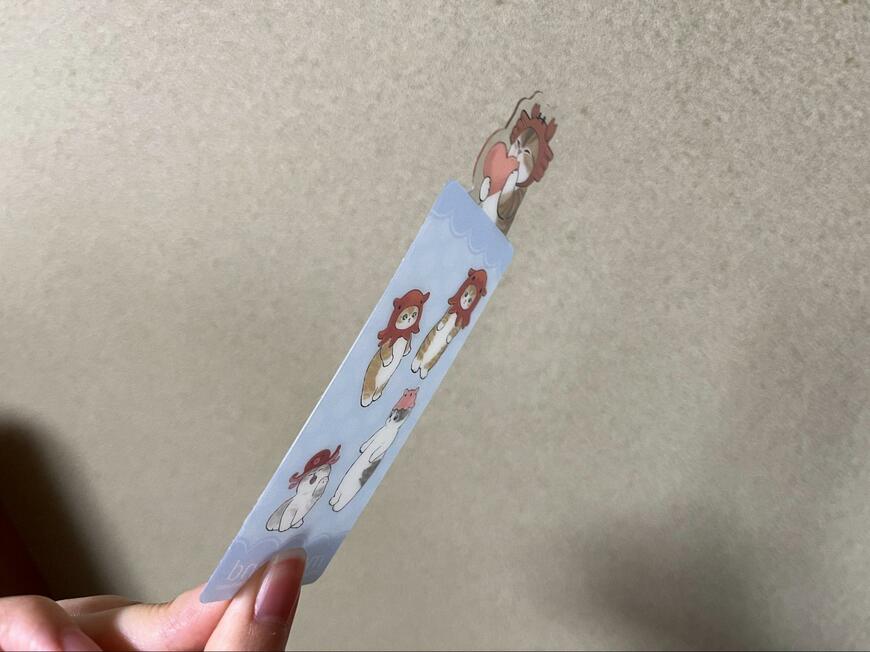 セリア、ブックマークコレクション mofusand