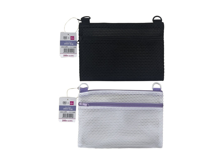 ダイソー公式 スマホショルダーバッグ(メッシュ)