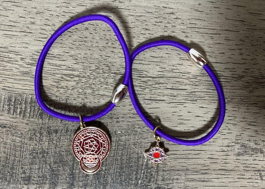 セリア、チャームバンド魔法陣柄 2本入YX画像