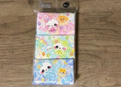 セリア、ミニミニポケットティッシュ キラキャワアニマル 6個入商品画像