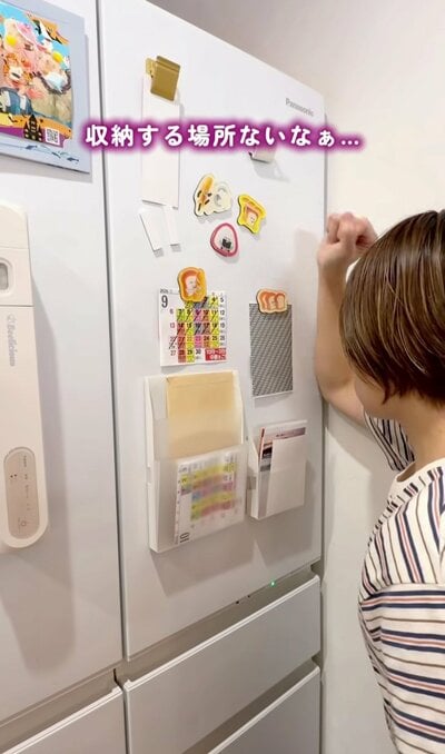変身前の冷蔵庫まわり
