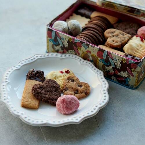 ケイタ マルヤマ チョコレートクッキー缶(Eternity Blue)