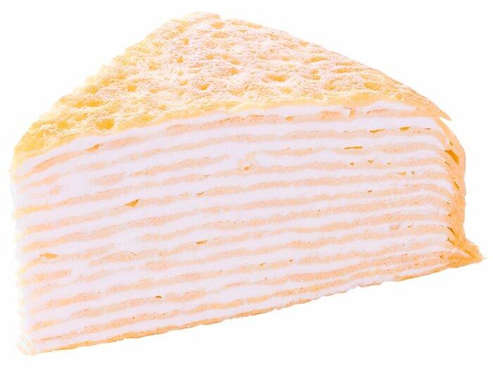 クリームの味わいがが魅力のミルキーミルクレープ