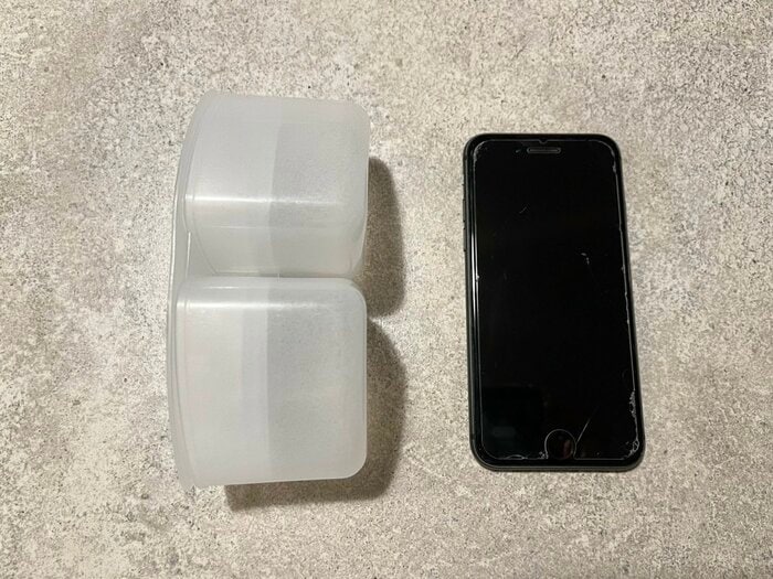 三角おにぎりが一度に2個作れる!